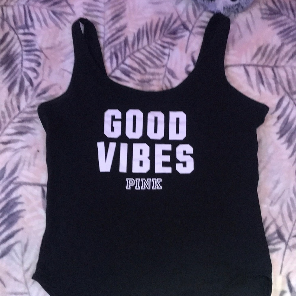 Pink Good Vibes Bodysuit